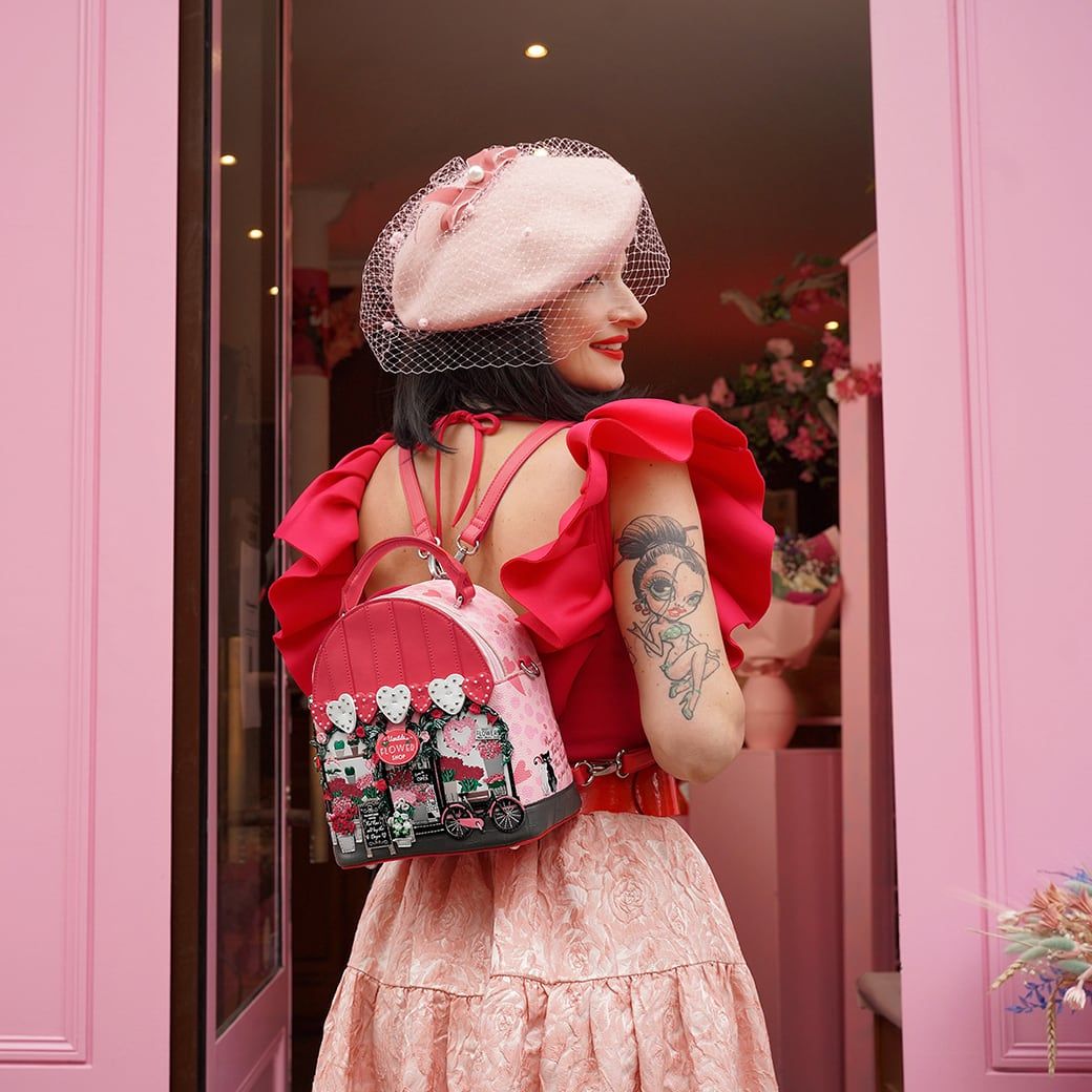 The Flower Shop - Pink Edition - Nova Mini Backpack – Glameur New York