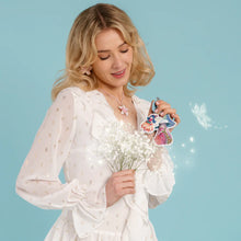 PRE ORDER - Fairy Village Snowflake Key Charm - SEPT DELIVERY!