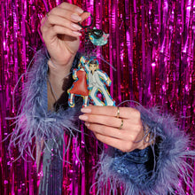 PRE ORDER - Caturday Night Fever Key Charm - SEPT DELIVERY!