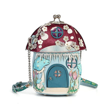 PRE ORDER- Fairy Village Snowflake Toadstool House Bag - SEPTEMBER DELIVERY