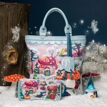 PRE ORDER - Fairy Village Snowflake Large Ziparound Crossbody Wallet - SEPT DELIVERY!