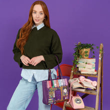 Travelling Library Bookshop Shopper Bag