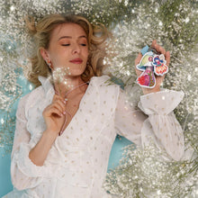 PRE ORDER - Fairy Village Snowflake Key Charm - SEPT DELIVERY!