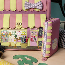 Sewing Shop - Raspberry Edition Medium Ziparound Wallet