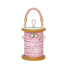 Sewing Shop - Raspberry Ediion Cotton Reel Bag