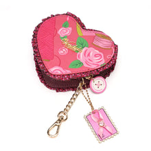 PRE ORDER - Sewing Box Scrapbook Heart Coin Purse - SEPT DELIVERY!