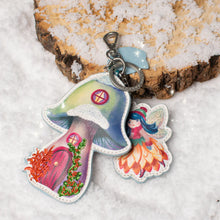PRE ORDER - Fairy Village Snowflake Key Charm - SEPT DELIVERY!