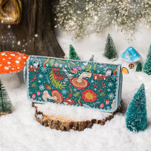 PRE ORDER - Fairy Village Snowflake Large Ziparound Crossbody Wallet - SEPT DELIVERY!