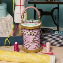 Sewing Shop - Raspberry Ediion Cotton Reel Bag