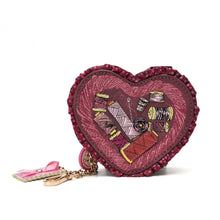 PRE ORDER - Sewing Box Scrapbook Heart Coin Purse - SEPT DELIVERY!