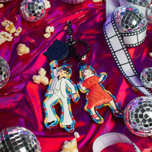 PRE ORDER - Caturday Night Fever Key Charm - SEPT DELIVERY!