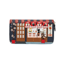 Vendula Sushi - Blue Edition Large Ziparound Wallet