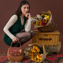 PRE ORDER - Flower Shop Amber Edition Basket Bag - OCT/NOV DELIVERY! - LAST ONE!