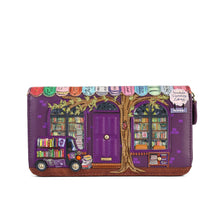 PRE ORDER - Travelling Library Bookshop Large Ziparound Wallet - SEPT DELIVERY!