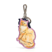 PRE ORDER - Cats In The City Orange Cat Key Charm - SEPT DELIVERY!