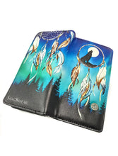 Wolf Dream catcher Large Zip Wallet (Copy)