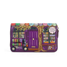 PRE ORDER -Travelling Library Bookshop Medium Ziparound Wallet - SEPT DELIVERY!