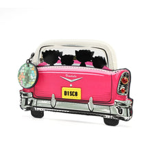 PRE ORDER - Caturday Night Fever Catillac Coin Purse - SEPT DELIVERY!