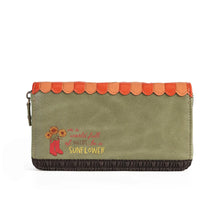 PRE ORDER - Flower Shop Amber Edition Large Ziparound Wallet - SEPT DELIVERY!