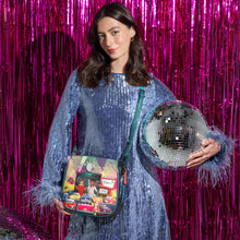 PRE ORDER - Caturday Night Fever Heather Crossbody - SEPTEMBER DELIVERY!