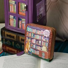 PRE ORDER - Travelling Library Bookshop Square Wallet - SEPT DELIVERY!