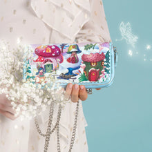 PRE ORDER - Fairy Village Snowflake Large Ziparound Crossbody Wallet - SEPT DELIVERY!