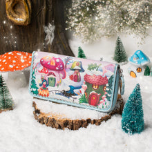 PRE ORDER - Fairy Village Snowflake Large Ziparound Crossbody Wallet - SEPT DELIVERY!