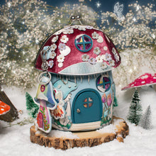 PRE ORDER - Fairy Village Snowflake Key Charm - SEPT DELIVERY!