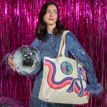 PRE ORDER -  Caturday Night Fever Canvas Tote Bag - SEPT DELIVERY!