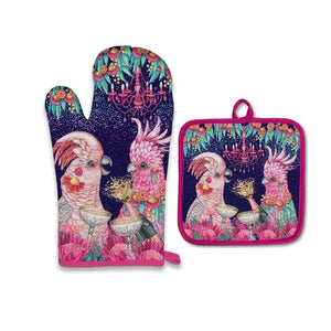 Oven Mitt Pot Holder Set - Pru & Trude