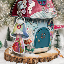 PRE ORDER - Fairy Village Snowflake Key Charm - SEPT DELIVERY!