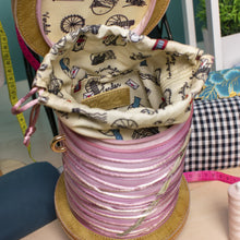 Sewing Shop - Raspberry Ediion Cotton Reel Bag