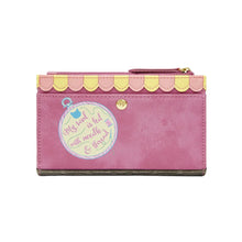 Sewing Shop - Raspberry Edition Compact Folding Wallet