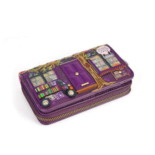 PRE ORDER -Travelling Library Bookshop Medium Ziparound Wallet - SEPT DELIVERY!