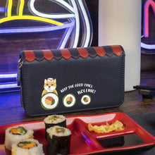 Vendula Sushi - Blue Edition Medium Ziparound Wallet