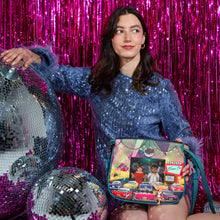 PRE ORDER - Caturday Night Fever Heather Crossbody - SEPTEMBER DELIVERY!