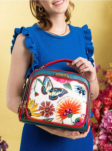 Nicole-Lee-Butter-Flower-Top-Handle-Bag