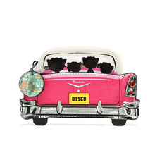 PRE ORDER - Caturday Night Fever Catillac Coin Purse - SEPT DELIVERY!