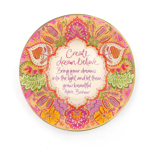 Create Dream Believe Trinket Dish