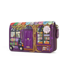 PRE ORDER -Travelling Library Bookshop Medium Ziparound Wallet - SEPT DELIVERY!