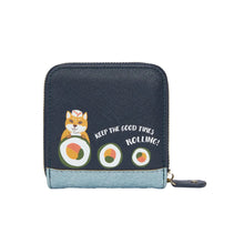 Vendula Sushi - Blue Edition Square Wallet