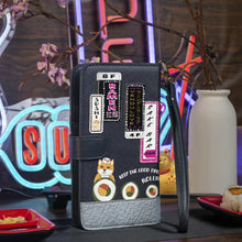 Vendula Sushi - Blue Edition Universal Flip Phone Case