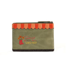PRE ORDER - Flower Shop Amber Edition Zipper Coin Purse - SEPT DELIVERY!