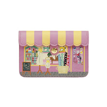 Sewing Shop - Raspberry Edition Accordion Card wallet