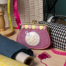 Sewing Shop - Rasberry Edition Clipper Coin Purse