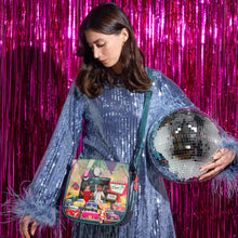 PRE ORDER - Caturday Night Fever Heather Crossbody - SEPTEMBER DELIVERY!