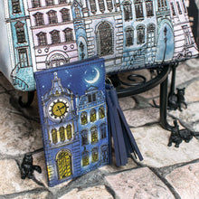 PRE ORDER - Cats In The City Zipper Card Coin Purse - SEPT DELIVERY!