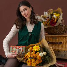 PRE ORDER - Flower Shop Amber Edition Large Ziparound Wallet - SEPT DELIVERY!