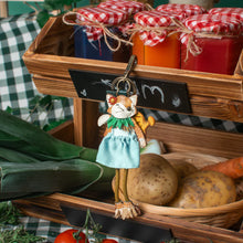 PRE ORDER - Farmhouse Pantry Scarecrow Key Charm - SEPT DELIVERY!