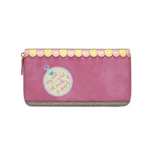 Sewing Shop - Raspberry Edition Large Ziparound Wallet